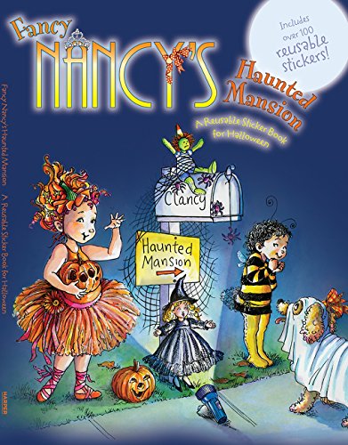 Product Cover Fancy Nancy's Haunted Mansion: A Reusable Sticker Book for Halloween