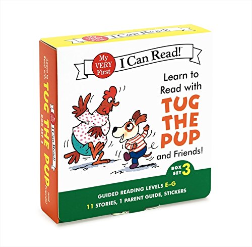 Product Cover Learn to Read with Tug the Pup and Friends! Box Set 3: Levels Included: E-G (My Very First I Can Read)