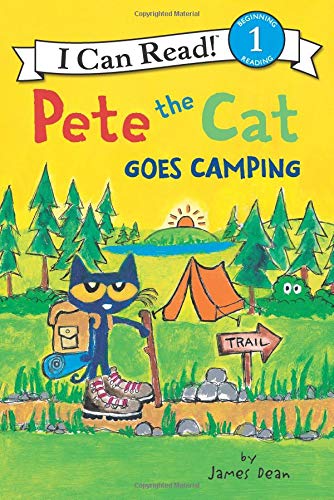 Product Cover Pete the Cat Goes Camping (I Can Read Level 1)