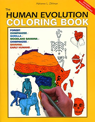 Product Cover The Human Evolution Coloring Book