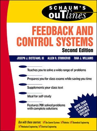 Product Cover Schaum's Outline of Feedback and Control Systems (Schaum's)