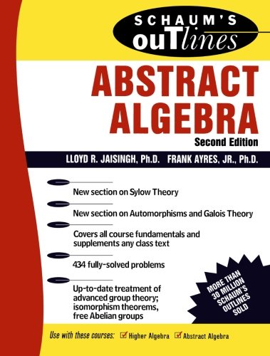 Product Cover Schaum's Outline of Abstract Algebra (Schaum's Easy Outlines) (Schaum's Outlines)