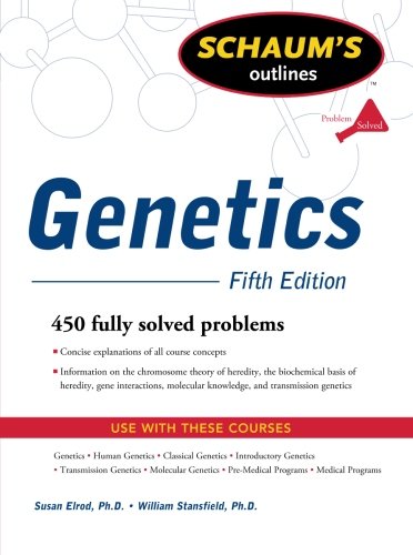 Product Cover Schaum's Outline of Genetics, Fifth Edition (Schaum's Outline Series)