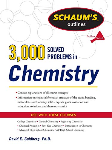 Product Cover 3,000 Solved Problems In Chemistry (Schaum's Outlines)