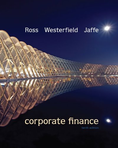Product Cover Corporate Finance, 10th Edition