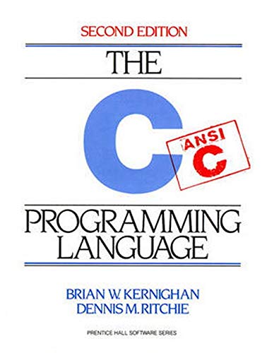 Product Cover C Programming Language, 2nd Edition