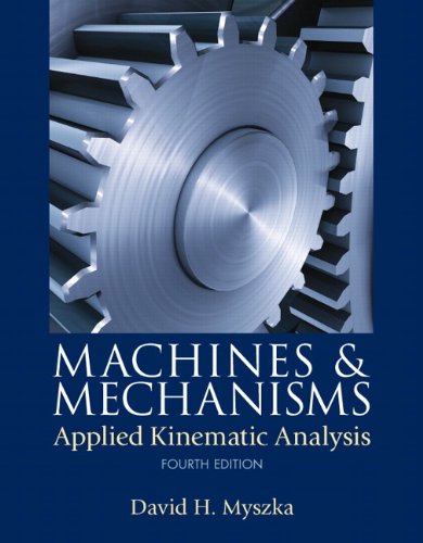 Product Cover Machines & Mechanisms: Applied Kinematic Analysis (4th Edition)