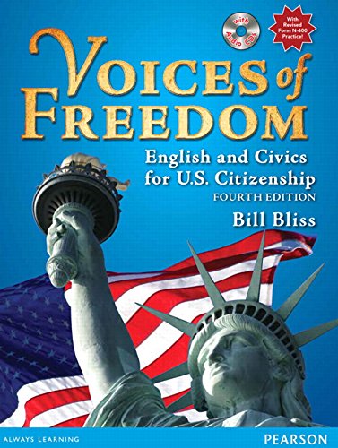 Product Cover Voices of Freedom: English and Civics for U.S. Citizenship (with Audio CDs) (4th Edition)