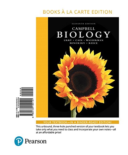 Product Cover Campbell Biology, Books a la Carte Edition (11th Edition)