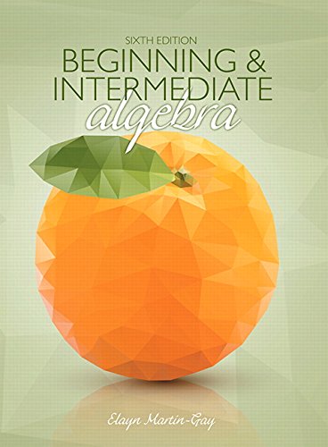 Product Cover Beginning & Intermediate Algebra (6th Edition)