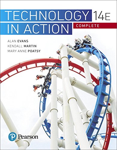 Product Cover Technology In Action Complete (14th Edition) (Evans, Martin & Poatsy, Technology in Action Series)