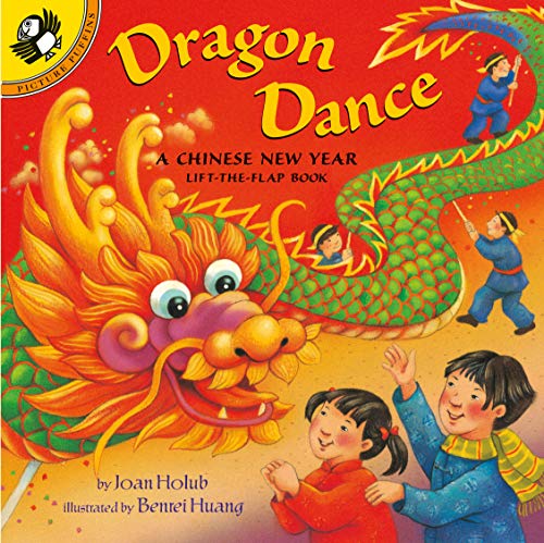 Product Cover Dragon Dance: A Chinese New Year Lift-the-Flap Book (Puffin Lift-the-Flap)