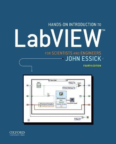 Product Cover Hands-On Introduction to LabVIEW for Scientists and Engineers