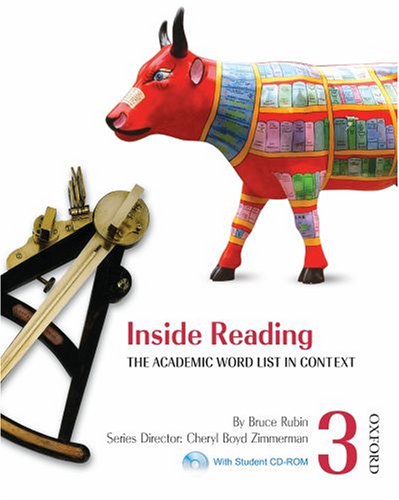 Product Cover Inside Reading 3 Student Book Pack: The Academic Word List in Context