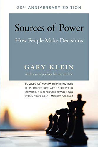 Product Cover Sources of Power: How People Make Decisions (The MIT Press)