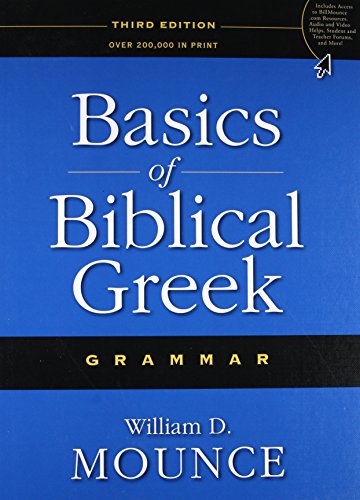 Product Cover Basics of Biblical Greek Grammar