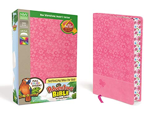 Product Cover NIrV, Adventure Bible for Early Readers, Leathersoft, Pink, Full Color