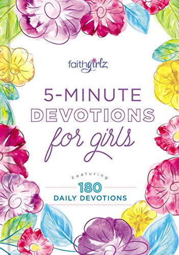 Product Cover 5-Minute Devotions for Girls: Featuring 180 Daily Devotions (Faithgirlz)