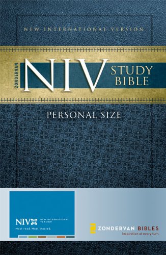 Product Cover Zondervan NIV Study Bible, Personal Size