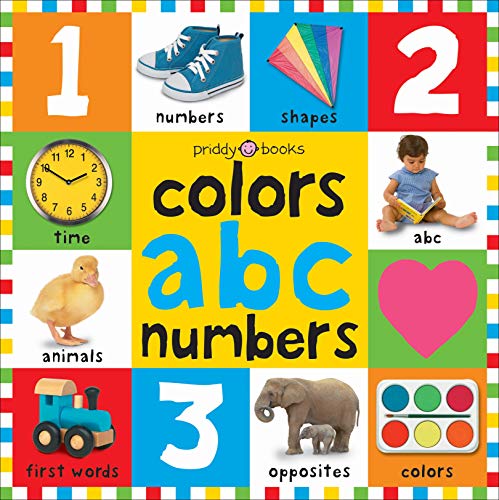 Product Cover Bright Bbaby colors, abc, & numbers first words (First 100)