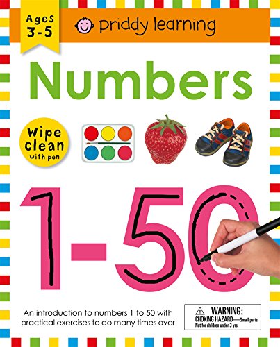 Product Cover Wipe Clean Workbook: Numbers 1-50 (Wipe Clean Learning Books)