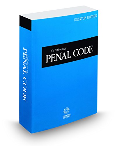 Product Cover California Penal Code 2018: With Selected Provisions from Other Codes and Rules of Court: Desktop Edition