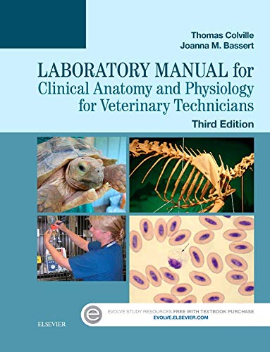 Product Cover Laboratory Manual for Clinical Anatomy and Physiology for Veterinary Technicians