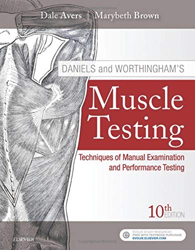 Product Cover Daniels and Worthingham's Muscle Testing: Techniques of Manual Examination and Performance Testing