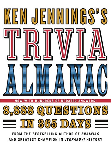 Product Cover Ken Jennings's Trivia Almanac: 8,888 Questions in 365 Days