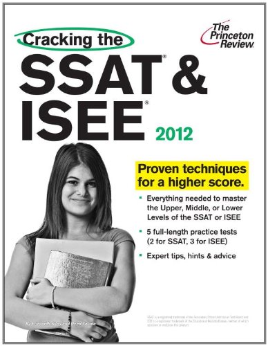 Product Cover Cracking the SSAT & ISEE, 2012 Edition (Private Test Preparation)