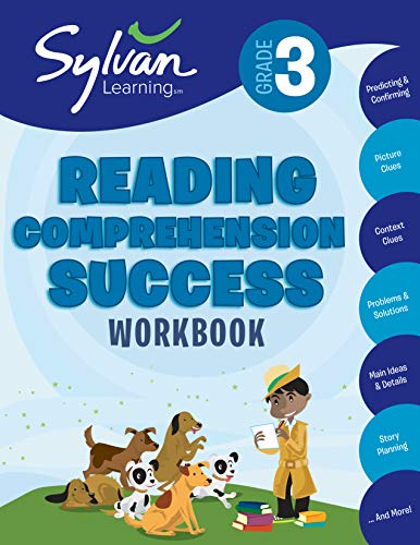 Product Cover 3rd Grade Reading Comprehension Success Workbook: Activities, Exercises, and Tips to Help Catch Up, Keep Up, and Get Ahead (Sylvan Language Arts Workbooks)