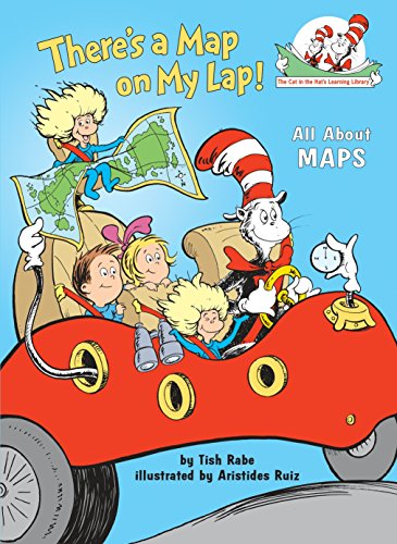 Product Cover There's a Map on My Lap!: All About Maps (Cat in the Hat's Learning Library)