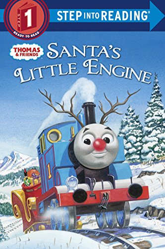 Product Cover Santa's Little Engine  (Thomas & Friends) (Step into Reading)