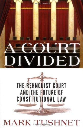 Product Cover A Court Divided: The Rehnquist Court And The Future Of Constitutional Law