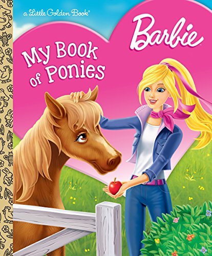 Product Cover Barbie: My Book of Ponies (Barbie) (Little Golden Book)