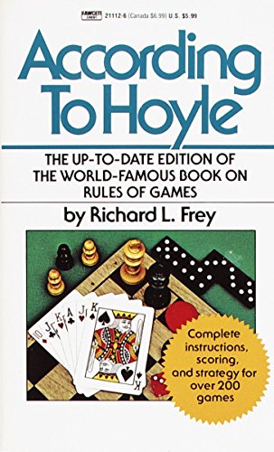Product Cover According to Hoyle: The Up-to-Date Edition of the World-Famous Book on Rules of Games