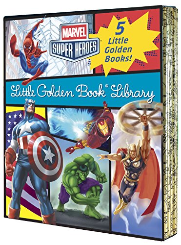 Product Cover Marvel Little Golden Book Library (Marvel Super Heroes)