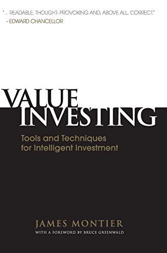 Product Cover Value Investing: Tools and Techniques for Intelligent Investment
