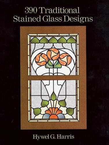 Product Cover 390 Traditional Stained Glass Designs (Dover Stained Glass Instruction)