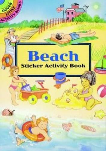 Product Cover Beach Sticker Activity Book (Dover Little Activity Books Stickers)
