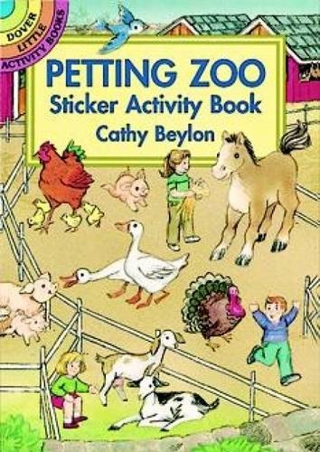 Product Cover Dover Petting Zoo Sticker Activity Book (Dover Little Activity Books Stickers)