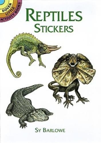 Product Cover Reptiles Stickers (Dover Little Activity Books Stickers)