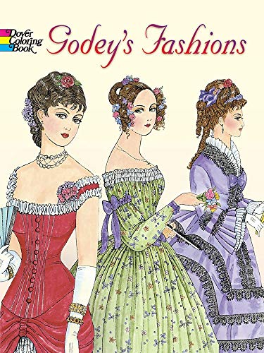 Product Cover Godey's Fashions Coloring Book (Dover Fashion Coloring Book)