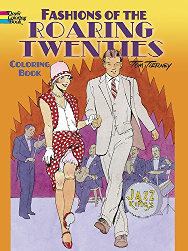 Product Cover Fashions of the Roaring Twenties Coloring Book (Dover Coloring Books)
