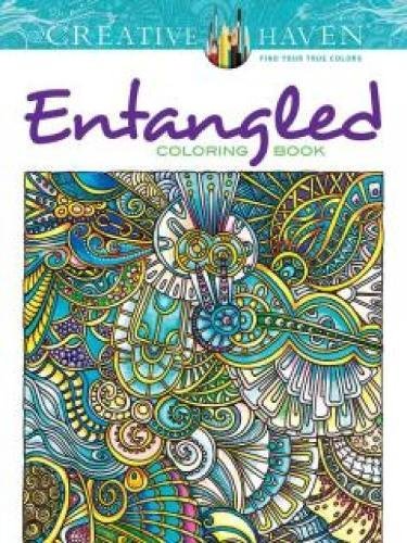 Product Cover Creative Haven Entangled Coloring Book (Adult Coloring)