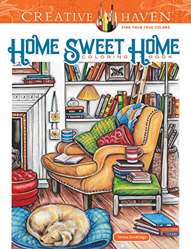 Product Cover Creative Haven Home Sweet Home Coloring Book (Creative Haven Coloring Books)