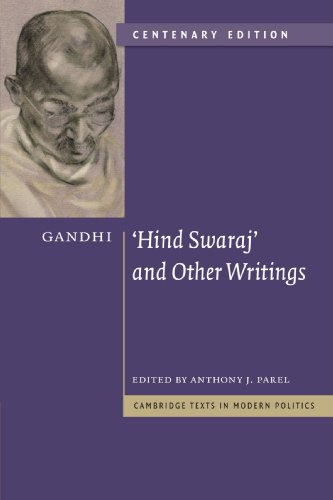 Product Cover Gandhi: 'Hind Swaraj' and Other Writings Centenary Edition (Cambridge Texts in Modern Politics)