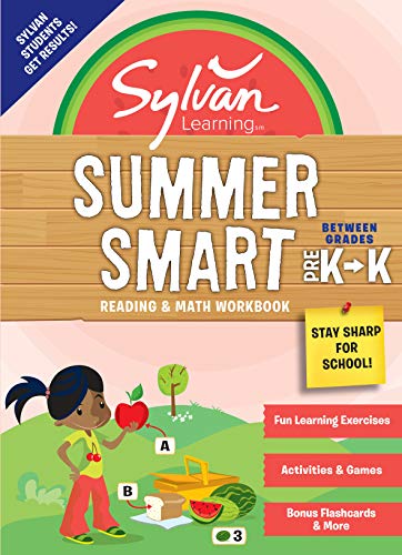 Product Cover Sylvan Summer Smart Workbook: Between Grades Pre-K & Kindergarten (Sylvan Summer Smart Workbooks)