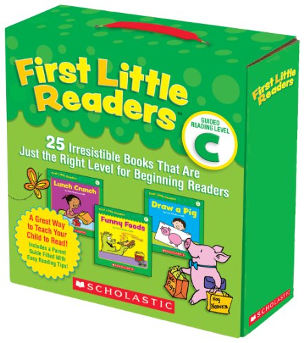 Product Cover First Little Readers Parent Pack: Guided Reading Level C: 25 Irresistible Books That Are Just the Right Level for Beginning Readers