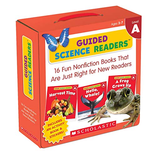 Product Cover Guided Science Readers Parent Pack: Level A: 16 Fun Nonfiction Books That Are Just Right for New Readers
